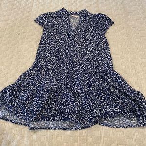 Like New!! Girls Navy Dress Size 10